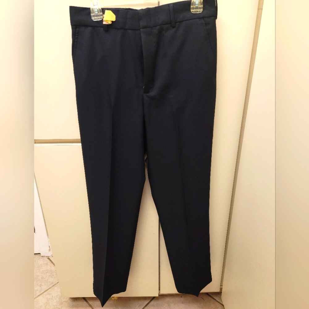 Edwards Black men's dress pants sz 30UL